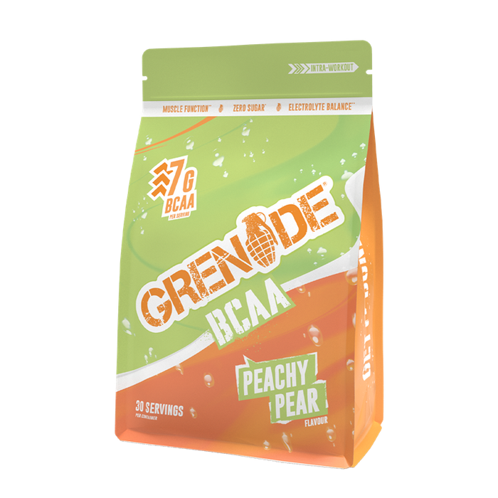 Grenade BCAA 390g - Premium Whey Protein Blend for Muscle Growth - Peachy Pear - BCAAs at MySupplementShop by Grenade