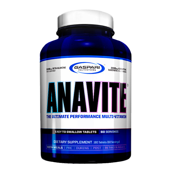 Gaspari Nutrition Anavite - 180 tablets