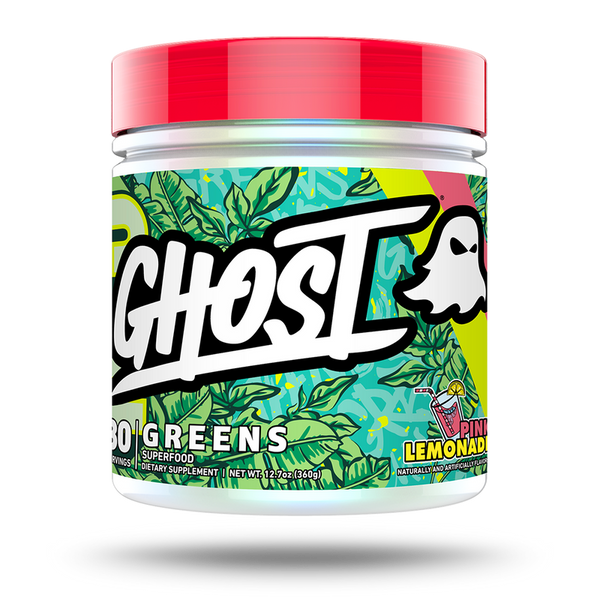 Ghost Greens 24 Servings - Pink Lemonade - Greens at MySupplementShop by Ghost