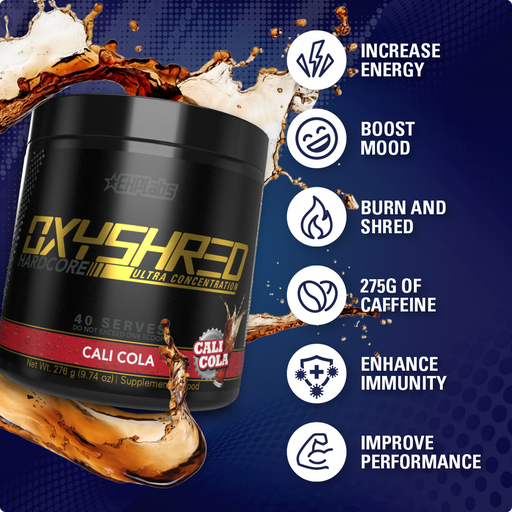 EHP Labs OxyShred Hardcore 40 Servings 275g - Pre Workout at MySupplementShop by Ehp Labs