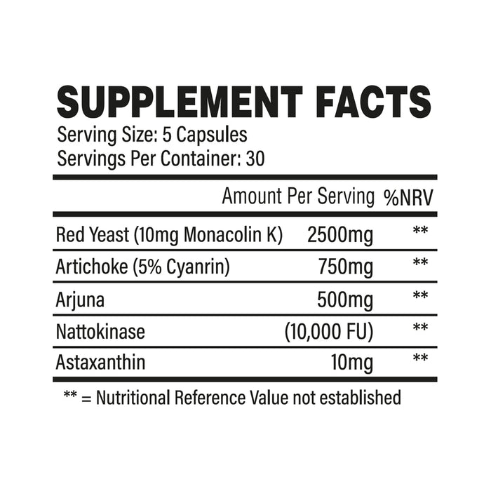 Trained By JP Heart Care 150 Capsules - Sports Supplements at MySupplementShop by Trained by JP