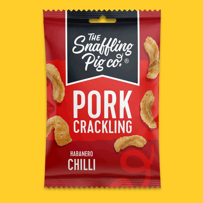 Snaffling Pig Pork Crackling 12x40g - Pork Rinds at MySupplementShop by The Snaffling Pig Co