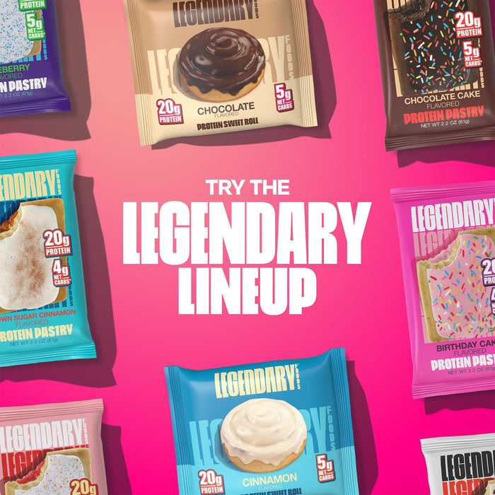 Legendary Foods Protein Pastry Tart 10x61g