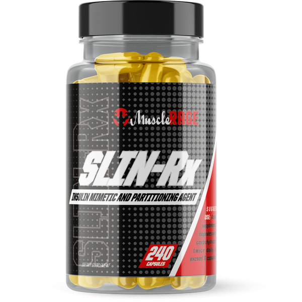 Muscle Rage Slin-Rx 240 Caps - Default Title - Sports Nutrition at MySupplementShop by Muscle Rage