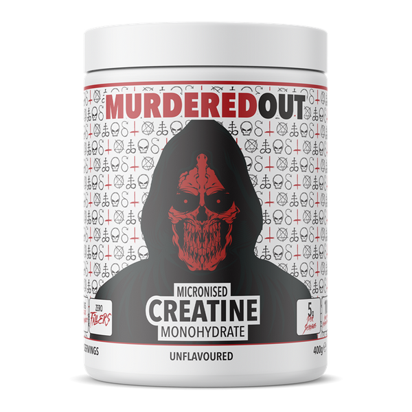 Murdered Out Creatine Monohydrate 400g - Creatine Powder at MySupplementShop by Murdered Out