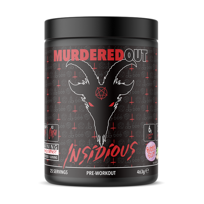 Murdered Out Insidious Pre-Workout 463g - Pre Workout at MySupplementShop by Murdered Out