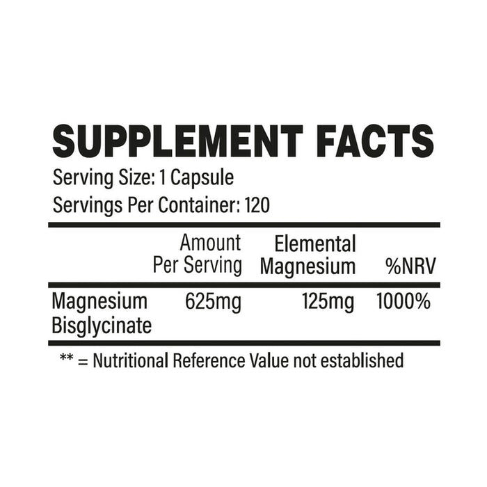 Trained By JP Magnesium 120Caps Unflavoured - Sports Supplements at MySupplementShop by Trained by JP