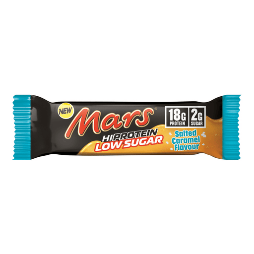 Mars Hi Protein Low Sugar Protein Bar 12 x 55g Salted Caramel - Protein Bar at MySupplementShop by Mars