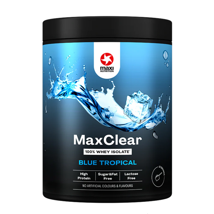 MaxiNutrition MaxClear Whey Protein – Clear, Zero Sugar, Zero Fat, Fast-Absorbing Protein
