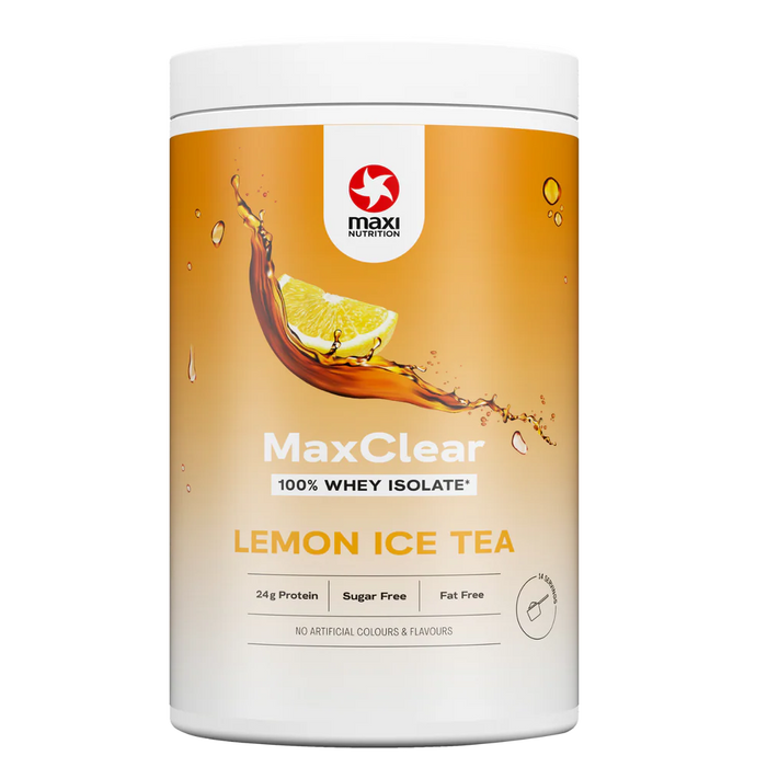 MaxiNutrition MaxClear Whey Protein – Clear, Zero Sugar, Zero Fat, Fast-Absorbing Protein
