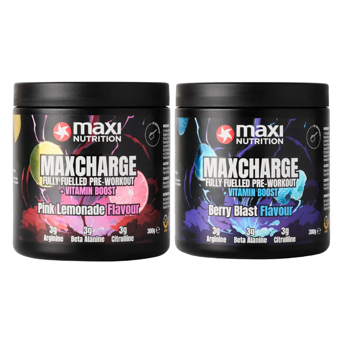 Maxi Nutrition Max Charge Vitamin Boosted Pre-Workout 300g