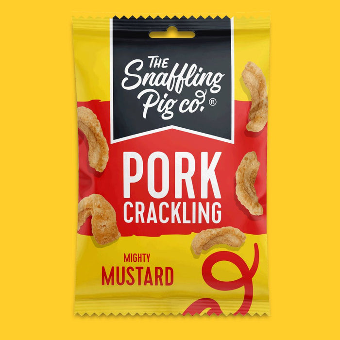 Snaffling Pig Pork Crackling 12x40g - Pork Rinds at MySupplementShop by The Snaffling Pig Co