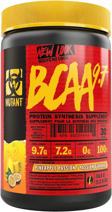Mutant BCAA 9.7 with Micronized Amino Acid and Electrolyte Support Stack