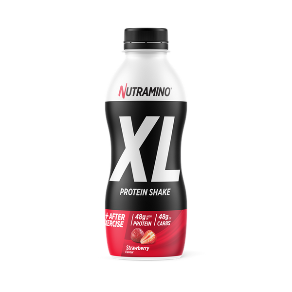 Nutramino Protein XL Shake 12x475ml - Strawberry - Ready To Drink Protein at MySupplementShop by Nutramino