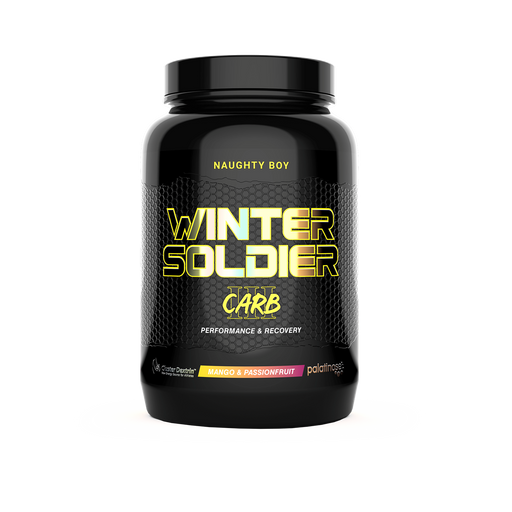 Naughty Boy Winter Soldier Carb 1.35kg 50 Servings - Mango & Passionfruit - Cluster Dextrin at MySupplementShop by Naughty Boy