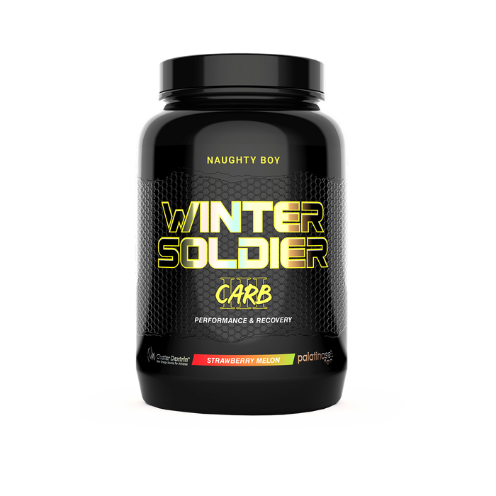 Naughty Boy Winter Soldier Carb 1.35kg 50 Servings - Strawberry & Melon - Cluster Dextrin at MySupplementShop by Naughty Boy