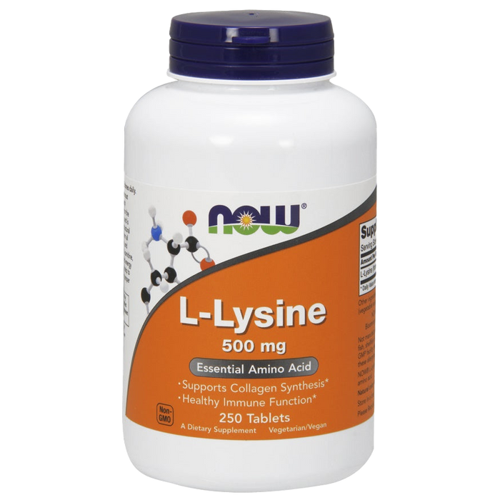 NOW Foods L-Lysin, 1000 mg – 250 Tabletten