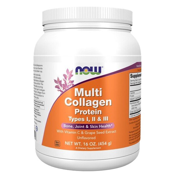 NOW Foods Multi Collagen Protein - 454g