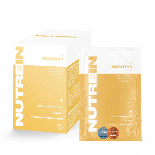 Nutrein RCVRY 12x30g Mango & Passionfruit - Protein Powder at MySupplementShop by Nutrein