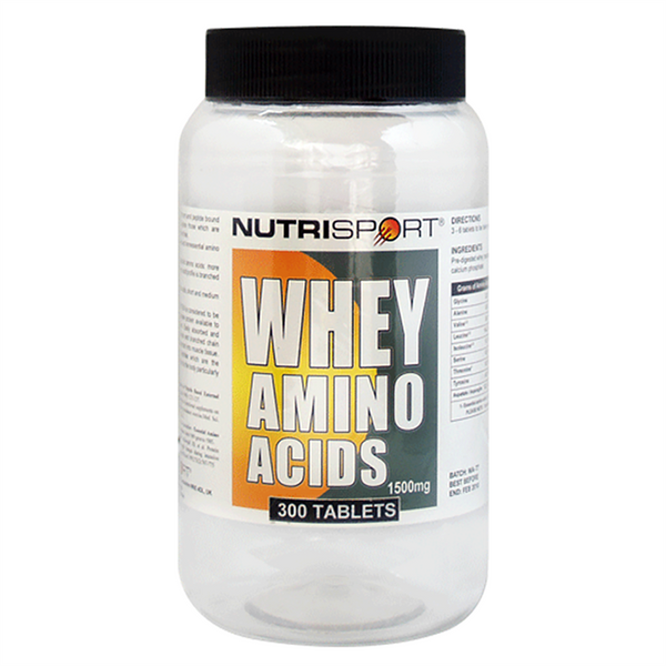 Nutrisport Whey Aminos 300 Tablets - Sports Nutrition at MySupplementShop by Nutrisport