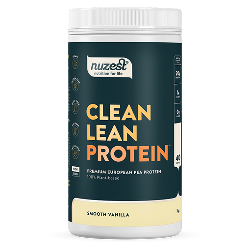 Nuzest Clean Lean Protein - Smooth Vanilla - Vegan, Natural 1kg - Sports Nutrition at MySupplementShop by Nuzest