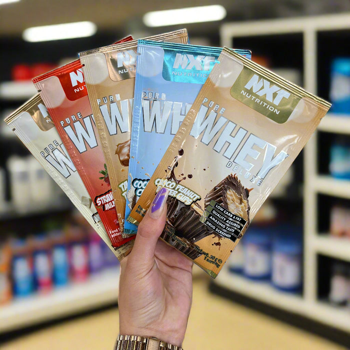 NXT Pure Whey Deluxe - Single Serving 30g Sachet