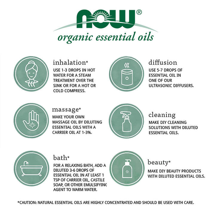 Now Foods ORGANIC CLOVE OIL 1 OZ