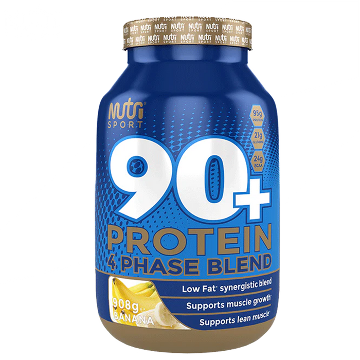 NutriSport 90+ Protein 908g - Banana - Whey Protein at MySupplementShop by NutriSport