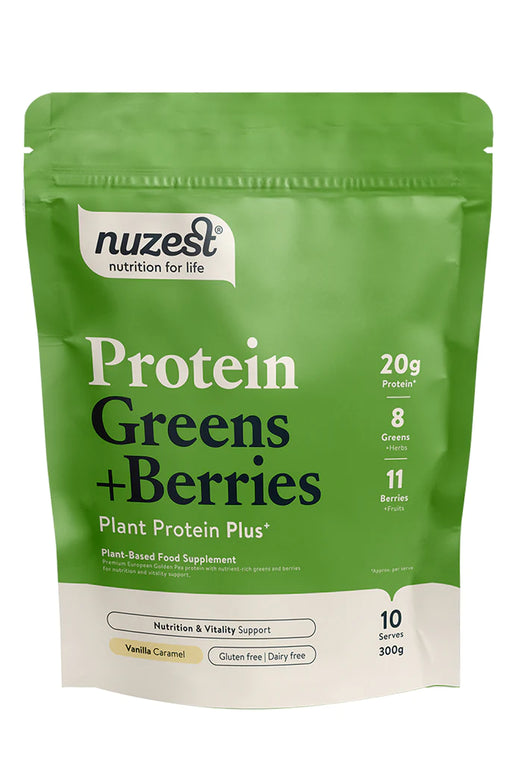 Nuzest Protein Plus Greens + Berries 300g - Sports Nutrition at MySupplementShop by Nuzest