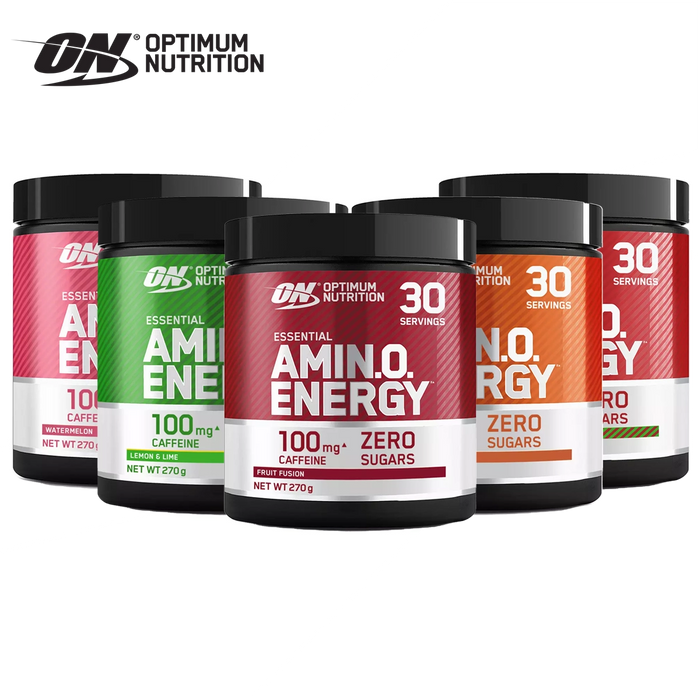 Optimum Nutrition Amino Energy Pre-Workout-Pulver, ketofreundlich, mit Beta-Alanin, Koffein, Aminosäuren und Vitamin C, 30 Portionen à 270 g