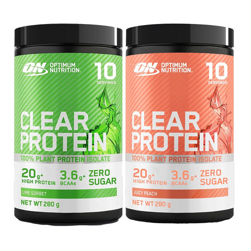 Optimum Nutrition ON 100% Clear Plant Protein 280g 10 Servings - Clear Whey Protein at MySupplementShop by Optimum Nutrition