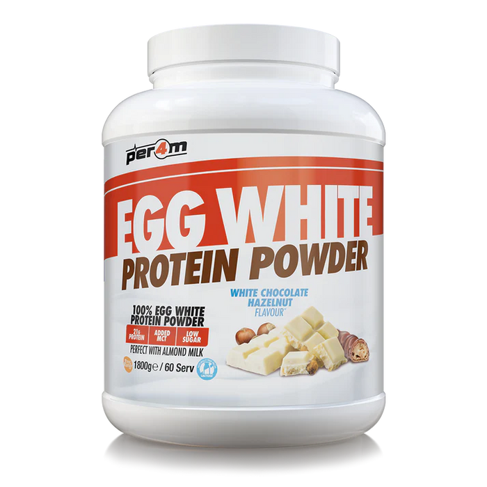 PER4M Egg White Protein Powder | Dairy-Free, Lactose-Free | 900g & 1.8kg