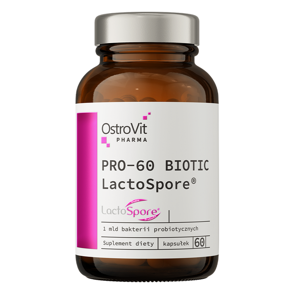 OstroVit Pharma PRO-60 Biotic LactoSpore 60 Caps - Sports Supplements at MySupplementShop by Ostrovit