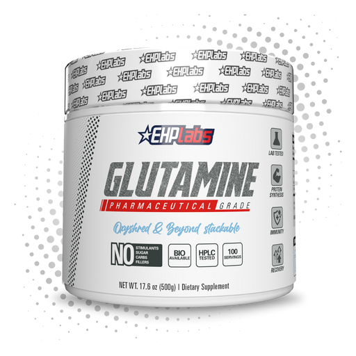 EHP Labs Glutamine 500g Unflavoured 100 Servings - Sports Supplements at MySupplementShop by Ehp Labs