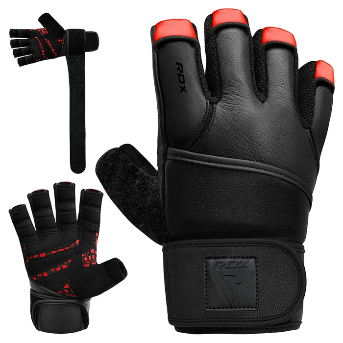 RDX Gym Glove Micro Plus Red/Black