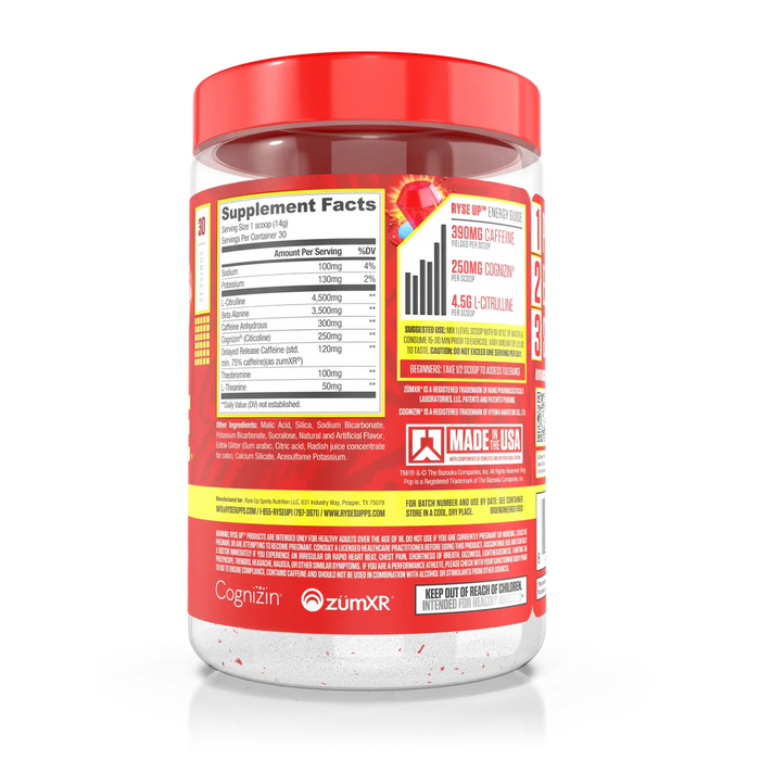 RYSE Loaded Pre 30 Servings