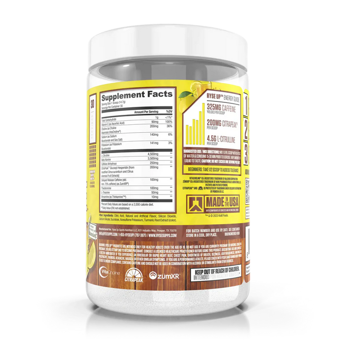 RYSE Loaded Pre 30 Servings