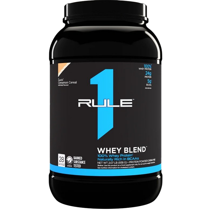 Rule One R1 Whey Blend, Toasted Cinnamon Cereal - 938g