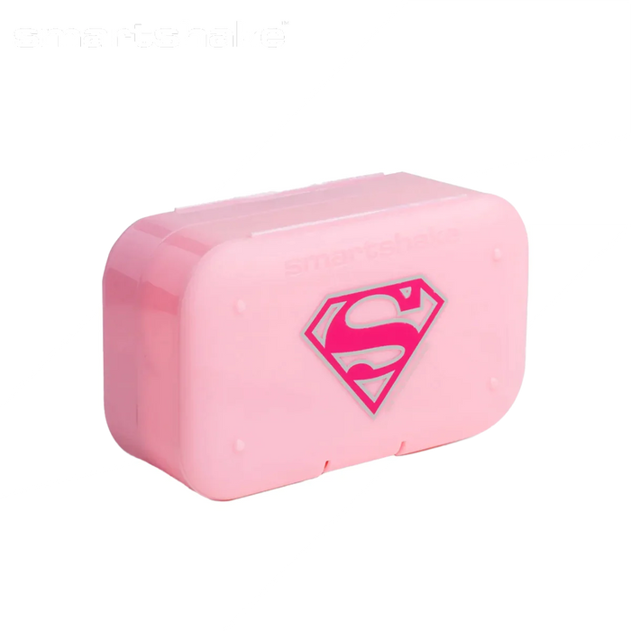 SmartShake Premium Pill Organiser - 7 Compartments - DC Supergirl - Pill Organiser at MySupplementShop by Smartshake