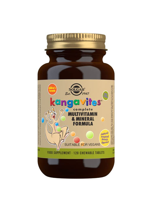 Solgar Kangavites Multivitamin Tropical Punch 120 Tables