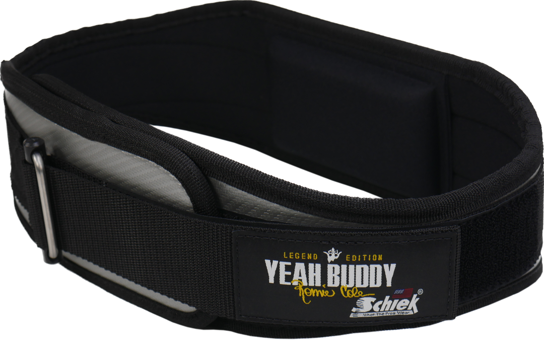 Schiek Model RCCF4004 Ronnie Coleman Limited Edition YEAH BUDDY! Carbon Fiber Weightlifting Belt - Weight Lifting Belts at MySupplementShop by Schiek Sports