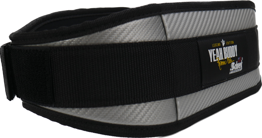 Schiek Model RCCF4004 Ronnie Coleman Limited Edition YEAH BUDDY! Carbon Fiber Weightlifting Belt - Weight Lifting Belts at MySupplementShop by Schiek Sports