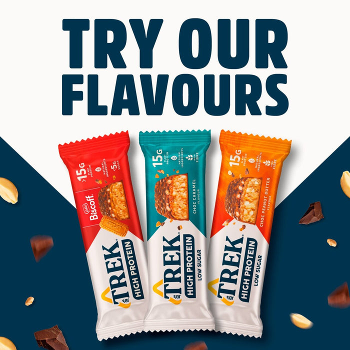 Trek High Protein Low Sugar 12x55g
