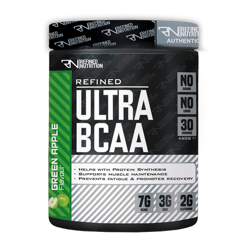 Refined Nutrition Ultra BCAA 450g Green Apple - Sports Supplements at MySupplementShop by Refind Nutrition