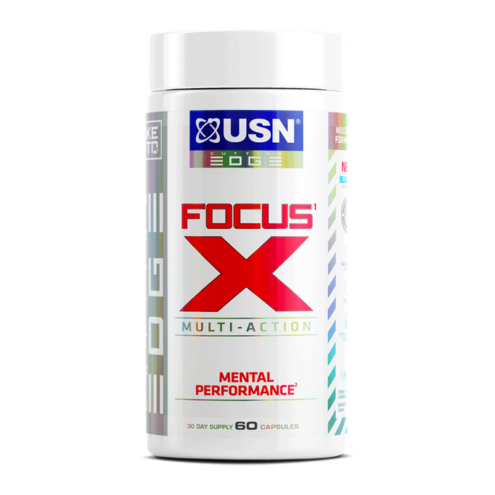 USN Focus X 60 Capsules: Advanced Nootropic Supplement for Mental Performance - Sports Supplements at MySupplementShop by USN