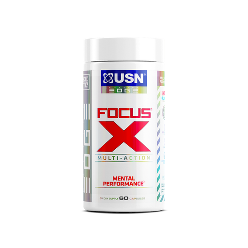 USN Focus X 60 Capsules: Advanced Nootropic Supplement for Mental Performance - Sports Supplements at MySupplementShop by USN