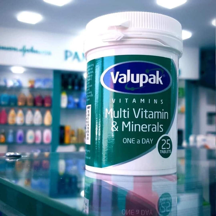 Valupak Multi-Vitamin & Mineral 25 Tablets