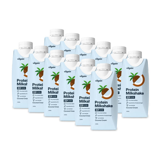 Vilgain Protein Milkshake 12x330ml