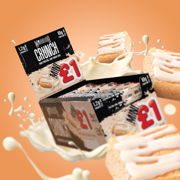 Warrior Crunch Bar Mini 24 bars - Protein Bars at MySupplementShop by Warrior