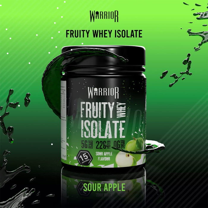 Warrior Fruity Whey Isolate 375g - Whey Proteins at MySupplementShop by Warrior